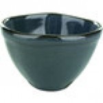 Tuxton GGE-752 TuxTrendz Artisan Geode Azure 2.5 oz. China Ramekin - 24/Case