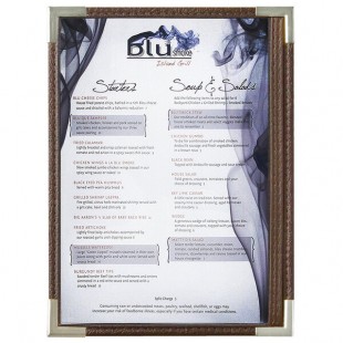 Menu Solutions RS33A BRN SLV Royal 5 1/2 Menu Solutions RS33A BRN SLV Royal 5 1/2
