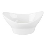 10 Strawberry Street WTR-11FTDOVLBWL Whittier 40 oz. White Oval Porcelain Bowl - 12/Case 10 Strawberry Street WTR-11FTDOVLBWL Whittier 40 oz. White Oval Porcelain Bowl - 12/Case