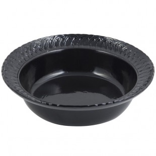 Bon Chef 2307 2.5 Qt. Black Sandstone Finish Cast Aluminum Trellis Bowl Bon Chef 2307 2.5 Qt. Black Sandstone Finish Cast Aluminum Trellis Bowl