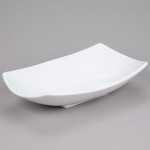 American Metalcraft Prestige SQVL914 Oval Stoneware Serving Bowl 14