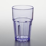 GET 9910-1-BL Bahama 10 oz. Blue Customizable SAN Plastic Tumbler - 72/Case