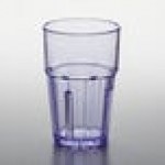 GET 9910-1-BL Bahama 10 oz. Blue Customizable SAN Plastic Tumbler - 72/Case