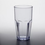 GET 9910-1-BL Bahama 10 oz. Blue Customizable SAN Plastic Tumbler - 72/Case
