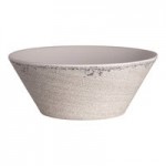 Creations Pompeii from Steelite International 23 oz. Stone Melamine Oval Eared Dish - 6/Case Creations Pompeii from Steelite International 23 oz. Stone Melamine Oval Eared Dish - 6/Case