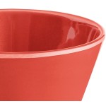 Acopa Foundations 8 oz. Orange Melamine Bouillon Cup - 12/Case