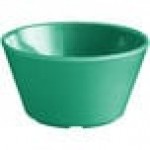 Acopa Foundations 8 oz. Orange Melamine Bouillon Cup - 12/Case