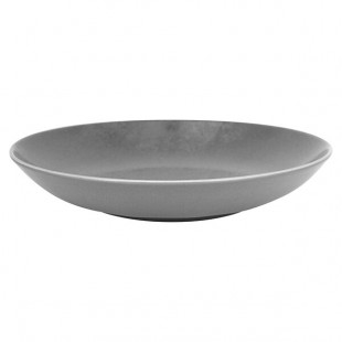 RAK Porcelain Shale 40.6 oz. Gray Porcelain Deep Coupe Plate - 12/Case RAK Porcelain Shale 40.6 oz. Gray Porcelain Deep Coupe Plate - 12/Case