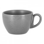 RAK Porcelain Shale 40.6 oz. Gray Porcelain Deep Coupe Plate - 12/Case