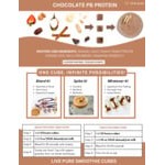 Waav Organic Chocolate Peanut Butter Protein Smoothie Cubes 6.5 lb.