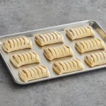 Bridor Ready to Bake Mini Straight Perfect Croissant 1.5 oz. - 160/Case