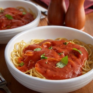 Vanee #10 Can Spaghetti Sauce with Beef - 6/Case Vanee #10 Can Spaghetti Sauce with Beef - 6/Case