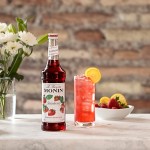 Monin Premium Strawberry Flavoring / Fruit Syrup - 750 mL