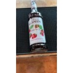 Monin Premium Strawberry Flavoring / Fruit Syrup - 750 mL