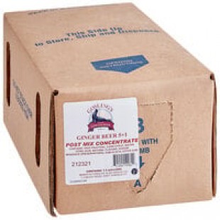 Paradise Ginger Beer Syrup 3 Gallon Bag in Box