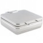 Bon Chef 20309NG 6 Qt. Stainless Steel Hinged Top 3/4 Size Induction Chafer