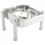 Bon Chef 20309NG 6 Qt. Stainless Steel Hinged Top 3/4 Size Induction Chafer