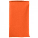 Intedge Orange 65/35 Polycotton Blend Cloth Napkins, 20 Intedge Orange 65/35 Polycotton Blend Cloth Napkins, 20