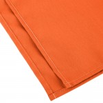 Intedge Orange 65/35 Polycotton Blend Cloth Napkins, 20 Intedge Orange 65/35 Polycotton Blend Cloth Napkins, 20