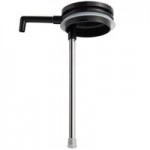 Acopa 3 Liter Stainless Steel Lined Matte Black Airpot with Metal Lever
