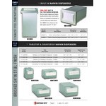 Dispense-Rite Stainless Steel Built-In Horizontal Fullfold Napkin Dispenser