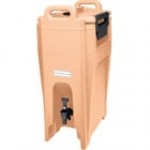 Cambro UC500402 Ultra Camtainer® 5.25 Gallon Brick Red Insulated Beverage Dispenser