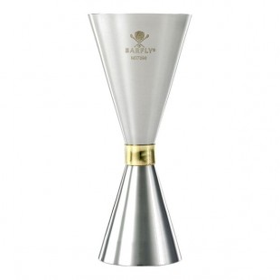 Barfly® M37096 1 oz. & 2 oz. Stainless Steel Slim Style Jigger Barfly® M37096 1 oz. & 2 oz. Stainless Steel Slim Style Jigger