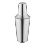 Acopa 16 oz. Stainless Steel 3-Piece Cobbler Cocktail Shaker