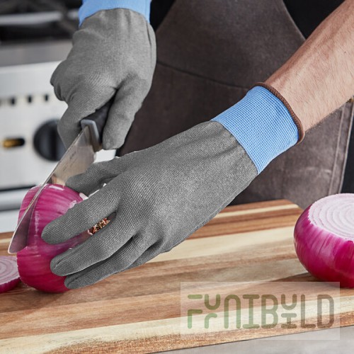 Armor Guys Kyorene Pro 20-089-L Gray 15 Gauge Graphene A8 Cut-Resistant Food-Safe Glove - Large - Pair