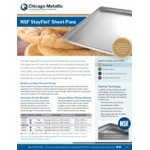 Chicago Metallic 30694 StayFlat Full Size NSF 16 Gauge 18