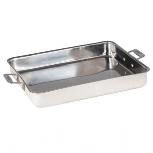 Bon Chef 60012CLDDESERT Cucina 5 Qt. Desert Stainless Steel Roasting Pan - 14 5/8 Bon Chef 60012CLDDESERT Cucina 5 Qt. Desert Stainless Steel Roasting Pan - 14 5/8