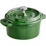 Valor 8 oz. Aqua Sky Enameled Mini Cast Iron Pot with Cover Valor 8 oz. Aqua Sky Enameled Mini Cast Iron Pot with Cover