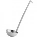 Choice 2 oz. One-Piece Stainless Steel Ladle Choice 2 oz. One-Piece Stainless Steel Ladle