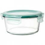 OXO Good Grips SmartSeal 1.6 Cup Clear Rectangular Glass Container with Leakproof Snap-On Lid OXO Good Grips SmartSeal 1.6 Cup Clear Rectangular Glass Container with Leakproof Snap-On Lid