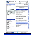 Beverage-Air WTRD72AHC-4-FIP 72