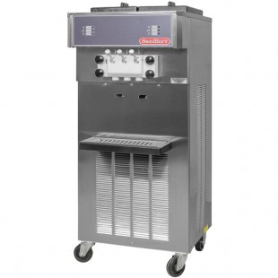 SaniServ 527 WATER Twist 22 Qt. Water Cooled Soft Serve Ice Cream Machine with 2 Hoppers - 208/230V SaniServ 527 WATER Twist 22 Qt. Water Cooled Soft Serve Ice Cream Machine with 2 Hoppers - 208/230V