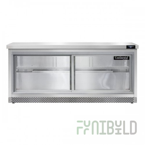 Continental Refrigerator SW72NSGD-FB 72