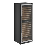 AvaValley WRC-220-DZ Dual Temperature Full Glass Door Commercial Wine Cooler