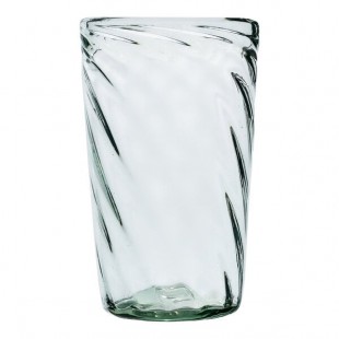 10 Strawberry Street Optic Swirl 16 oz. Cooler Glass - 6/Case