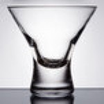 Anchor Hocking 90063 Perfect Portions 2.5 oz. Dessert Taster Glass - Mini Martini Glass - 36/Case