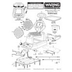 Waring WBW300X Bubble Waffle Maker - 120V, 1200W Waring WBW300X Bubble Waffle Maker - 120V, 1200W
