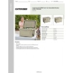 CaterGator CG45TAN Tan 45 Qt. Rotomolded Outdoor Cooler / Ice Chest