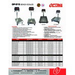 Optima Weighing Systems OP-915-RT-2424-500 500 lb. Bench Scale with 24