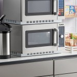 Solwave 1000W Stackable Commercial Microwave with Large 1.2 cu. ft. Interior and Dial Controls - 120V Solwave 1000W Stackable Commercial Microwave with Large 1.2 cu. ft. Interior and Dial Controls - 120V