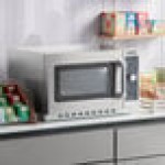 Solwave 1000W Stackable Commercial Microwave with Large 1.2 cu. ft. Interior and Dial Controls - 120V Solwave 1000W Stackable Commercial Microwave with Large 1.2 cu. ft. Interior and Dial Controls - 120V