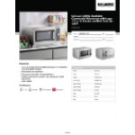 Solwave 1000W Stackable Commercial Microwave with Large 1.2 cu. ft. Interior and Dial Controls - 120V Solwave 1000W Stackable Commercial Microwave with Large 1.2 cu. ft. Interior and Dial Controls - 120V