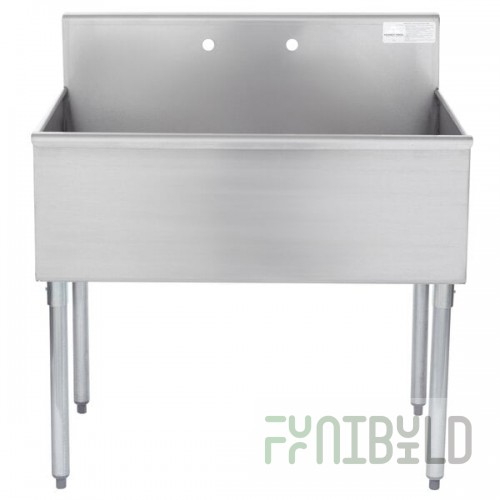 Advance Tabco 4-41-36 One Compartment Stainless Steel Commercial Sink - 36