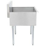 Advance Tabco 4-41-36 One Compartment Stainless Steel Commercial Sink - 36 Advance Tabco 4-41-36 One Compartment Stainless Steel Commercial Sink - 36