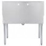 Advance Tabco 4-41-36 One Compartment Stainless Steel Commercial Sink - 36 Advance Tabco 4-41-36 One Compartment Stainless Steel Commercial Sink - 36