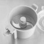 AvaMix Revolution BFP34GY 3 Qt. Gray Batch Bowl Food Processor - 1 hp AvaMix Revolution BFP34GY 3 Qt. Gray Batch Bowl Food Processor - 1 hp